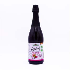 Jus pétillant Pomme/ framboise bio - 75 cl