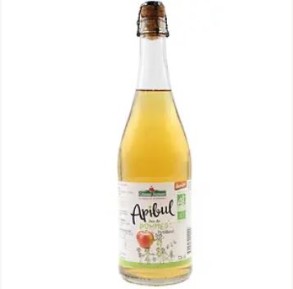 Jus pétillant Pomme bio - 75 cl