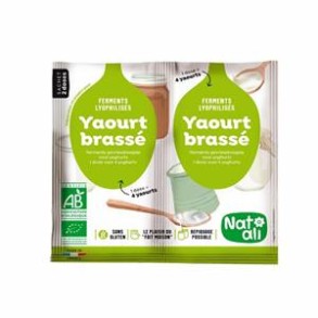 Yaourts (vache)-Préparation pour Yaourt brassé - Par 2-BIODIS