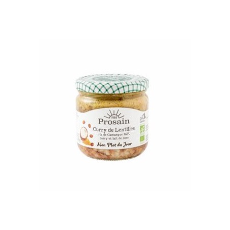Curry de lentilles au lait de coco-345 gFruits légumes frais, autresBIODIS