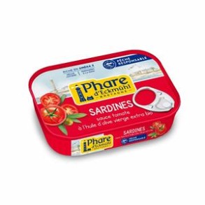 Poissonnerie-Sardines sauce tomate - 135 g-BIODIS