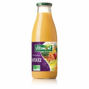 Jus de fruits-Jus cocktail Vita 12 (multifruits) -75cl-VITAMONT