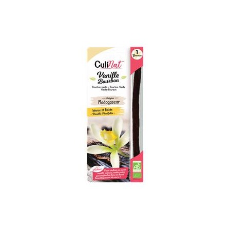 Vanille bourbon -1 Gousse bioAide à la pâtisserieBIODIS