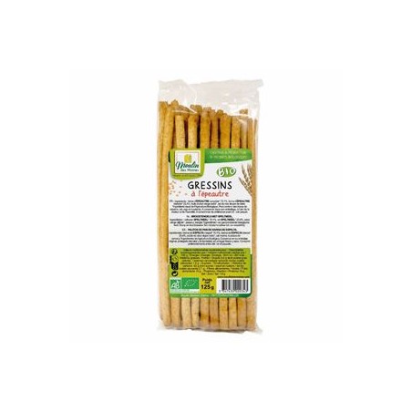 Gressins Epeautre Bio -125 grsBiscuits apéritifs bioBIODIS