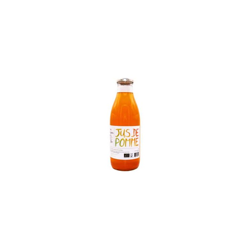 Jus de pommes bio - 1 litreJus de fruitsVERGERS DE L'ILLE