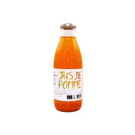 Jus de pommes bio - 1 litreJus de fruitsVERGERS DE L'ILLE
