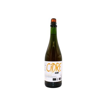 Cidre fermier biologique brut - 75 clCidres et vins pétillantsVERGERS DE L'ILLE