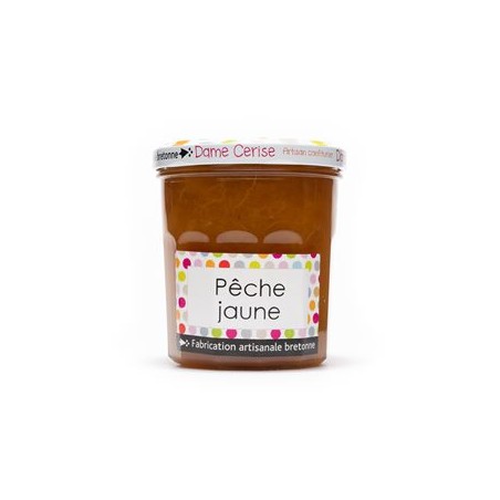 Confiture pêche jaune 340 gConfitures, compotes et coulisDAME CERISE