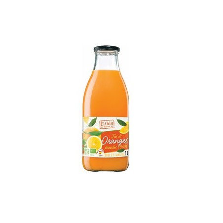 Jus d'oranges pressées bio -1 litreJus de fruitsAsso élibio