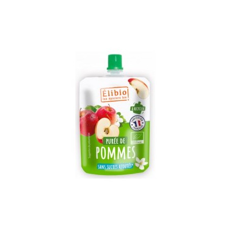 Gourdes Pomme Bio- 12 *90 grsCoulis , compotes et purée de fruitsAsso élibio