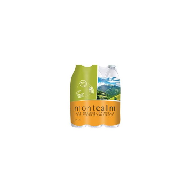 Boisson sans alcool-Pack eau Montcalm- 6* 1.5 l-BIODIS Boisson sans alcool-Pack eau Montcalm- 6* 1.5 l-BIODIS