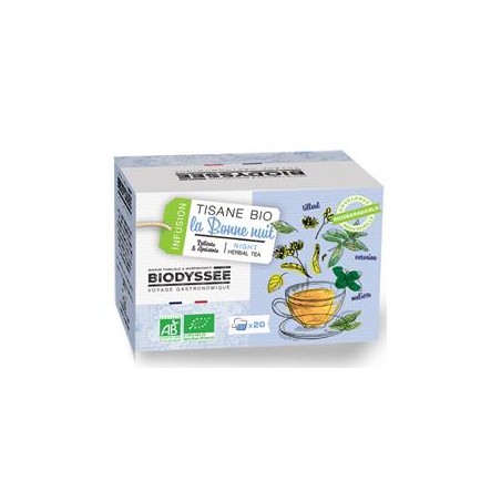 Tisane bonne nuit bio-20 sachetsProduits BioBIODIS
