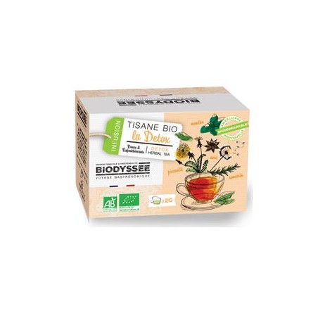 Tisane la détox bio-20 sachetsProduits BioBIODIS
