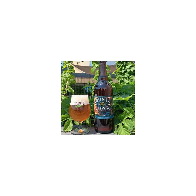 Bières bretonnes-Bière IPA St colombe- 75 cl-BRASSERIE SAINTE COLOMBE