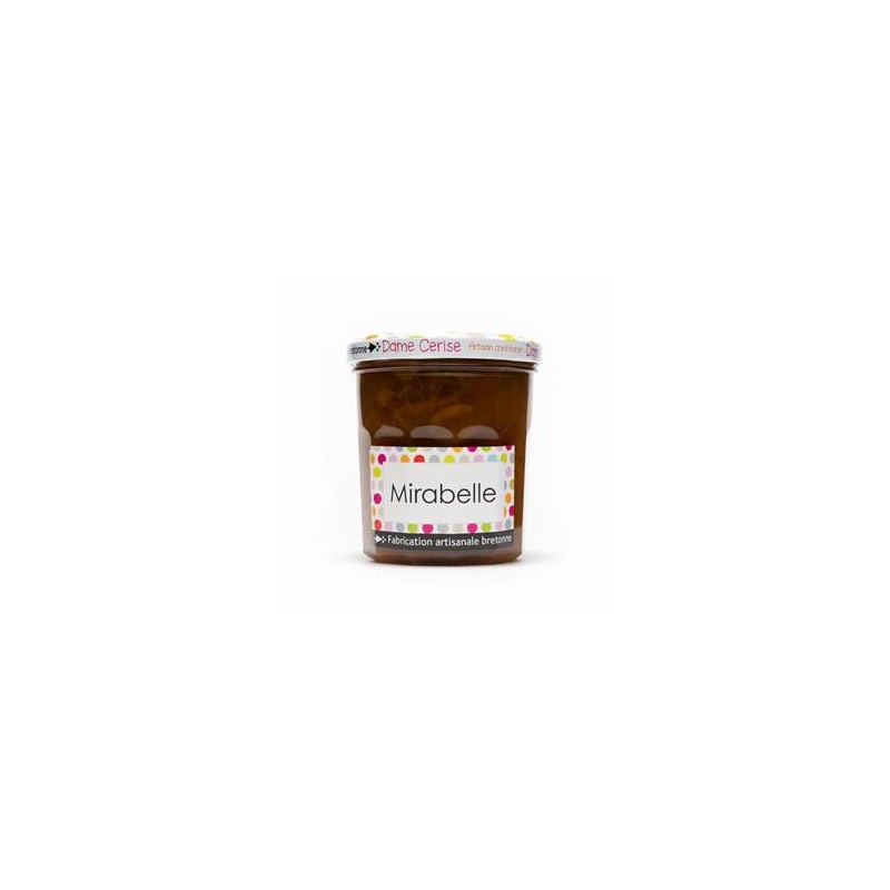 Confitures, compotes et coulis-Confiture mirabelle - 340 g-DAME CERISE Confitures, compotes et coulis-Confiture mirabelle - 340 g-DAME CERISE