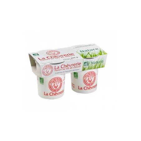 yaourt nature chèvre bio par 2Yaourts (chèvre)BIODIS FRAIS