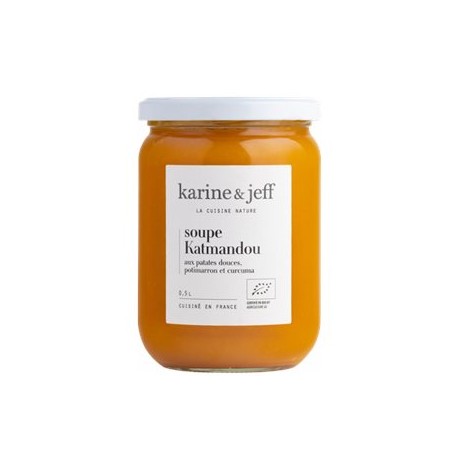 Soupe Patate douce - potimarron - curcuma - 500 mlSoupes de légumesKarine et Jeff