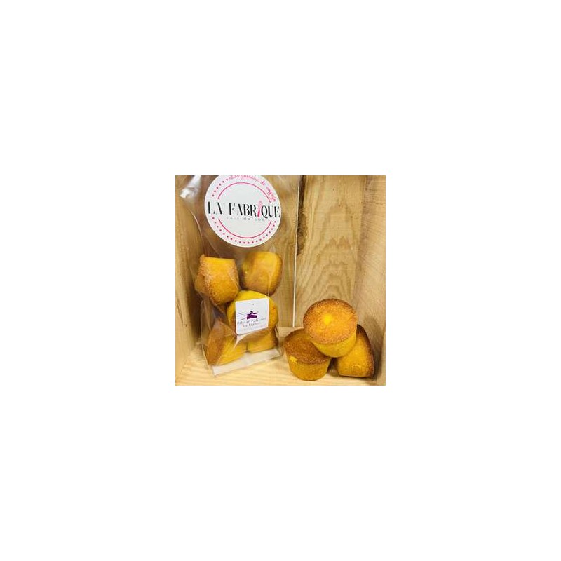 Gâteaux moelleux-Financiers Citron - 200 grs-LA FABRIQUE Gâteaux moelleux-Financiers Citron - 200 grs-LA FABRIQUE