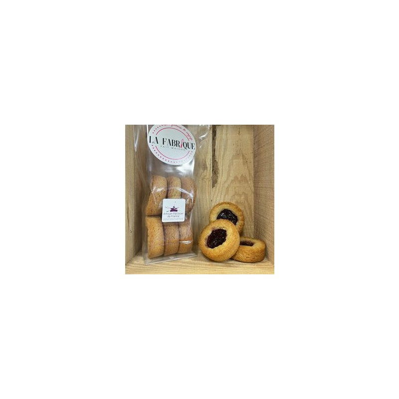Gâteaux et biscuits-Palets Breton Framboise- 200 grs-LA FABRIQUE Gâteaux et biscuits-Palets Breton Framboise- 200 grs-LA FABRIQUE