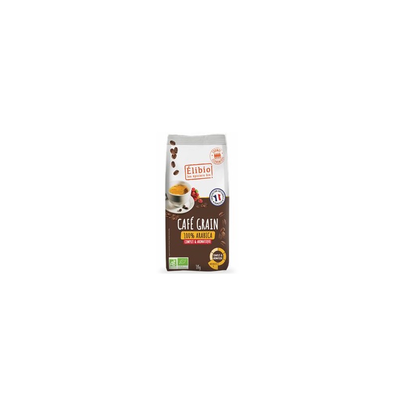 Café bio GRAIN Arabica - 1kgCafé bio, thés, tisanesAsso élibio