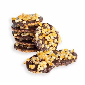 Gâteaux et biscuits-galette chocolat noir orange - 200 grs-LA FABRIQUE