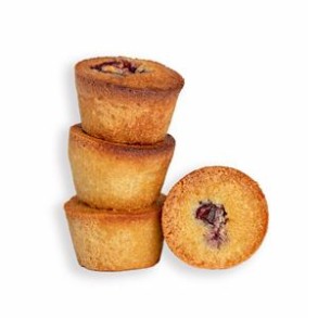 Gâteaux moelleux-Financiers Pistaches Griottes- 200 grs-LA FABRIQUE