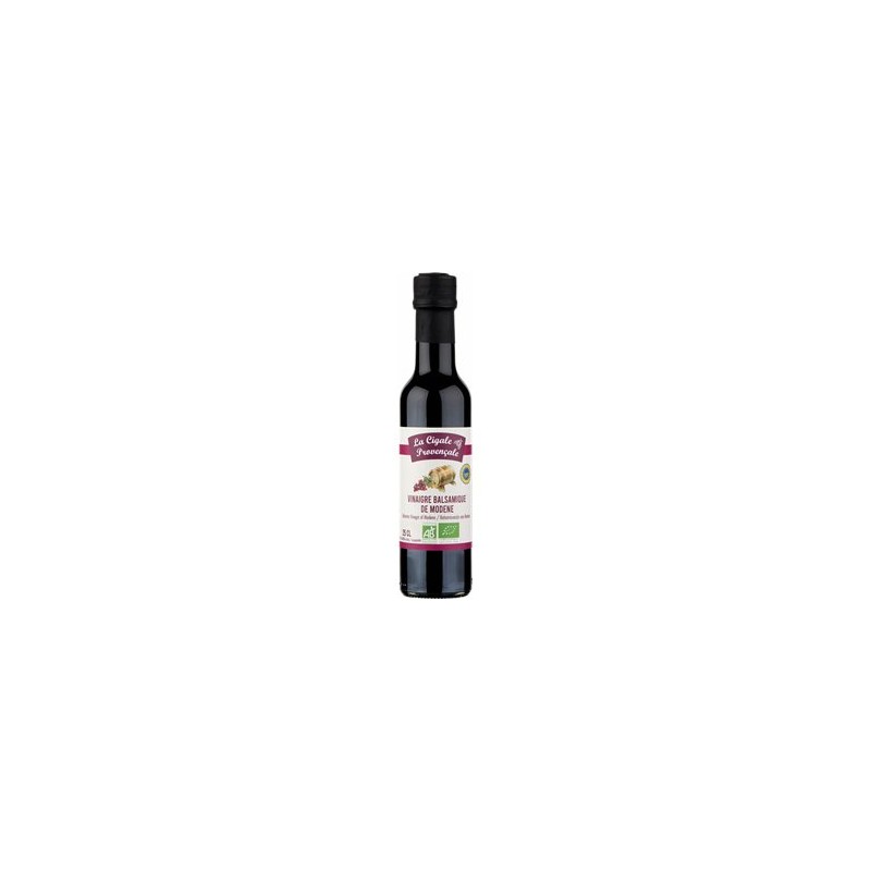 Huiles, vinaigres-Vinaigre Balsamique bio-25 cl-BIODIS