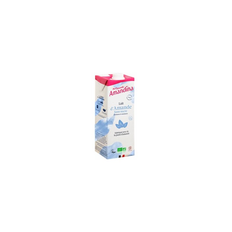 Lait amande Bio sans sucres- 1 l-Produits non lactés-BIODIS Lait amande Bio sans sucres- 1 l-Produits non lactés-BIODIS