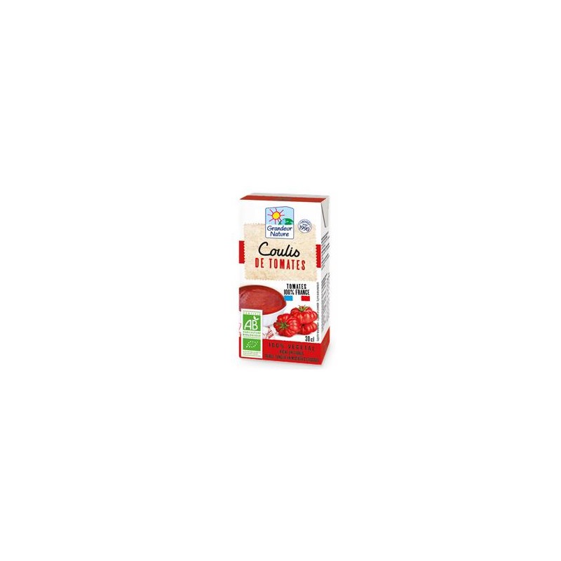 Produits Bio Coulis de Tomates (Brique) bio BIODIS Produits Bio Coulis de Tomates (Brique) bio BIODIS