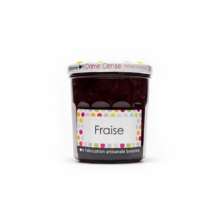 Confiture de fraise - 340 gConfitures, compotes et coulisDAME CERISE