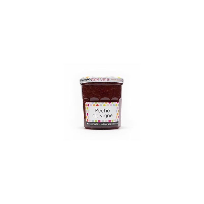 Confiture pêche de vigne- 340 gConfitures, compotes et coulisDAME CERISE