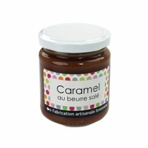 Confitures, miel et tartinable-Caramel au beurre salé - 220 g-DAME CERISE