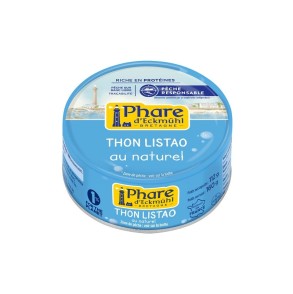 Conserve de poisson-Thon Listao au naturel Phare- 1 boite de 112 grs-BIODIS