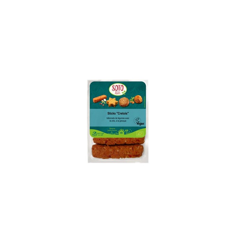 Sticks "cretois" bio- Vegan- 5* 35 grsProduits végétaux bioBIODIS FRAIS