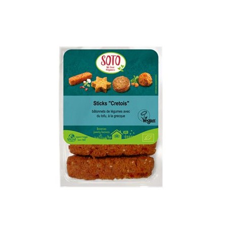 Sticks "cretois" bio- Vegan- 5* 35 grsProduits végétaux bioBIODIS FRAIS