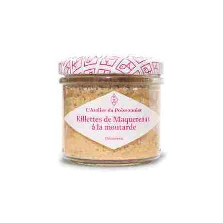 Rillettes maquereaux- 90 grsConserve de poissonL'atelier du poissonnier