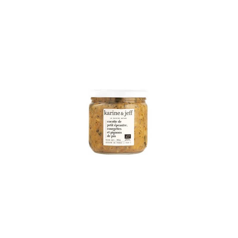 Cocotte petit épeautre et courgettes- 350grsPlats cuisinésKarine et Jeff