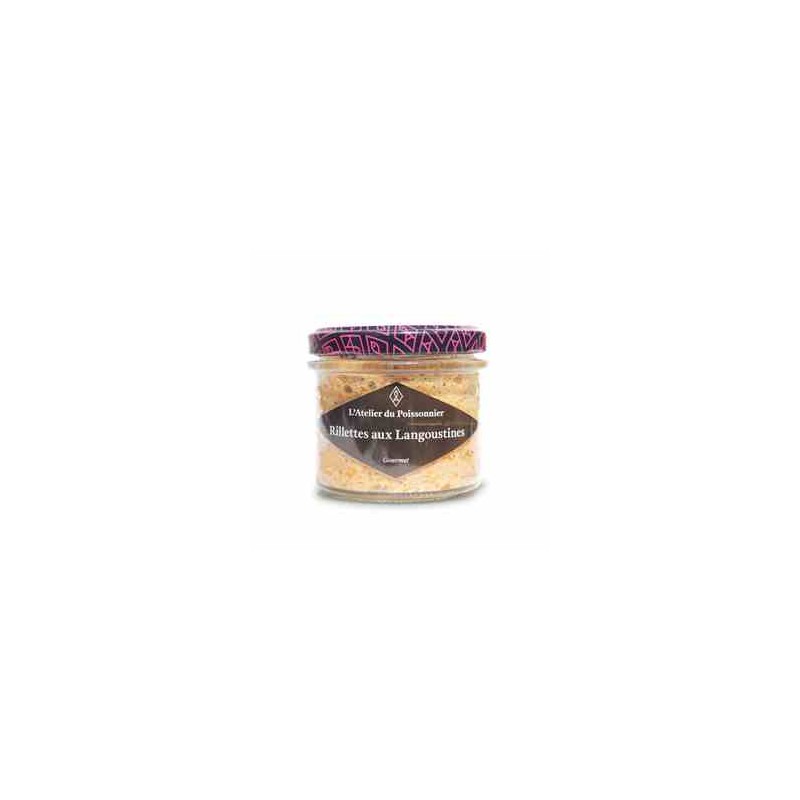 Rillettes langoustines -90 grsConserve de poissonL'atelier du poissonnier
