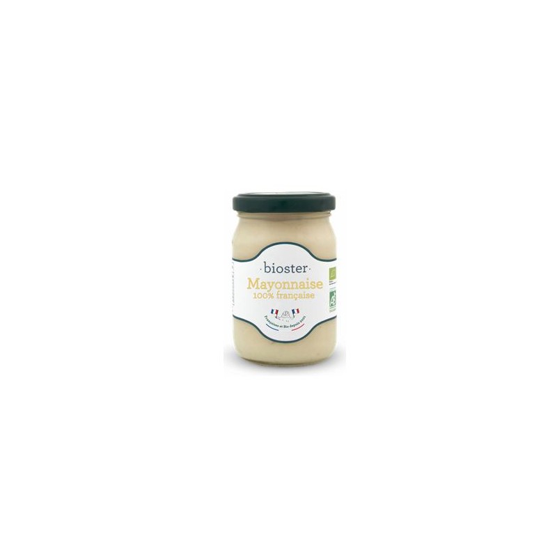 Mayonnaise bio 100% française- 180 gCondiments, sauces BIOBIODIS