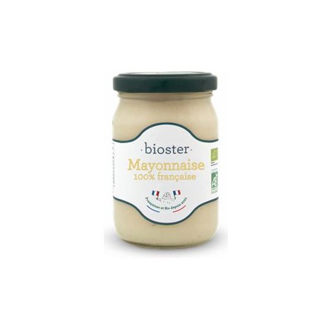 Mayonnaise bio 100% française- 180 gCondiments, sauces BIOBIODIS
