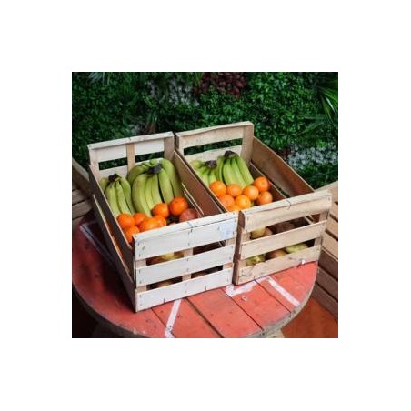 Grand Panier De Fruits - 4 À 5 Variétés +100aine De FruitsFacturation paniersFRUITS DANS LES PANIERS