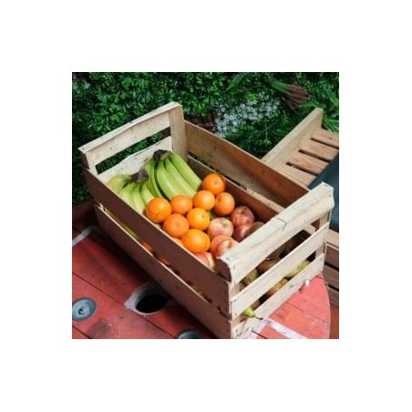 Panier De Fruits BIO - 4 à 5 Variétés + 50aine De FruitsPlateaux de fruits BioFRUITS DANS LES PANIERS