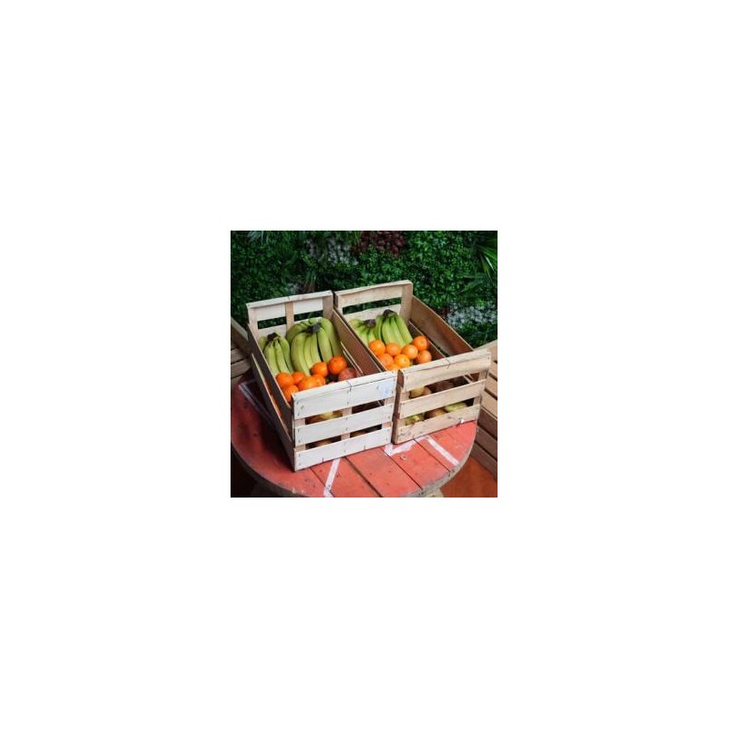 Panier De Fruits BIO - 4 à 5 Variétés + 100aine De FruitsPlateaux de fruits BioFRUITS DANS LES PANIERS