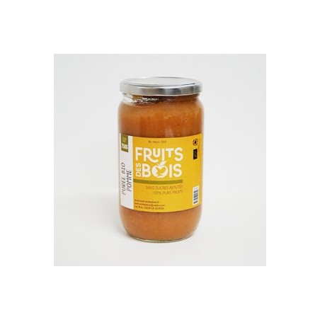 Purée pomme bio (fruits des bois)- 750 gConfitures, crêpes, galettesFRUITS DES BOIS