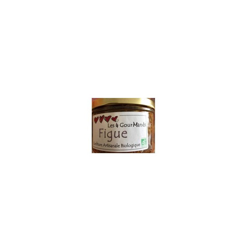 Confiture de figues bio - 270 gConfitures, crêpes, galettesLES 4 GOURMANDS
