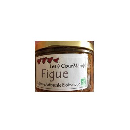 Confiture de figues bio - 270 gConfitures, crêpes, galettesLES 4 GOURMANDS