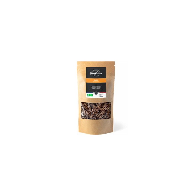 Fusilli bio (production locale) 500grles pâtesTERRE HADENN