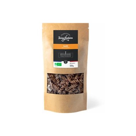 Fusilli bio (production locale) 500grles pâtesTERRE HADENN
