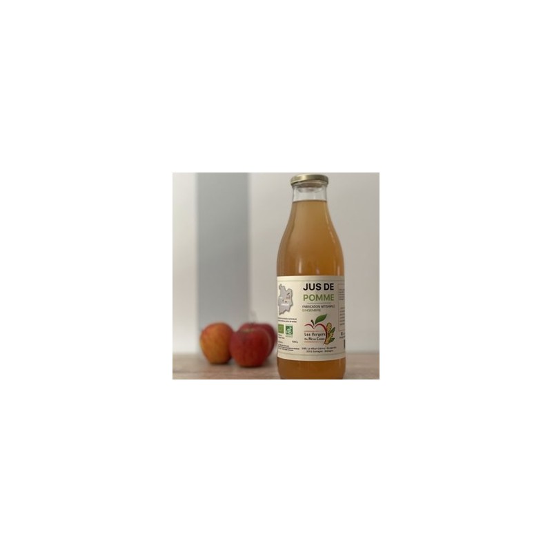 Jus de pommes bio GINGEMBRE - 1 litre