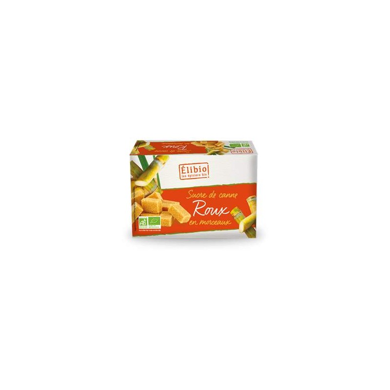 Sucre Roux morceaux bio 500 grs